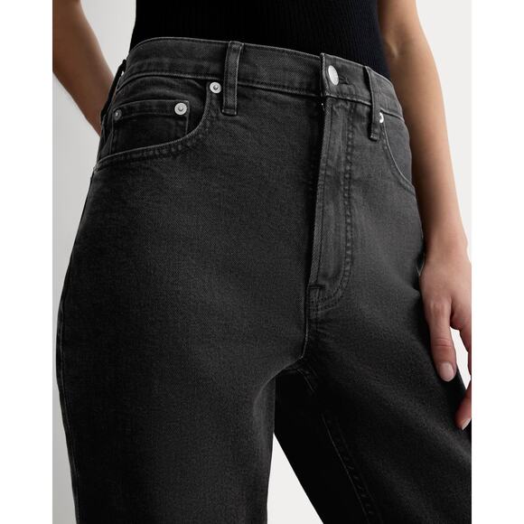 Everlane The Original Cheeky Jean in Washed Black 26R - Picture 2 of 9